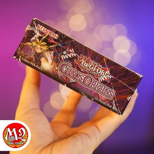 Hộp thẻ bài Yugioh TCG CHAOS ORIGINS Booster Box - CORI Chính hãng Konami