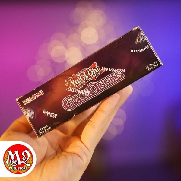 Hộp thẻ bài Yugioh TCG CHAOS ORIGINS Booster Box - CORI Chính hãng Konami