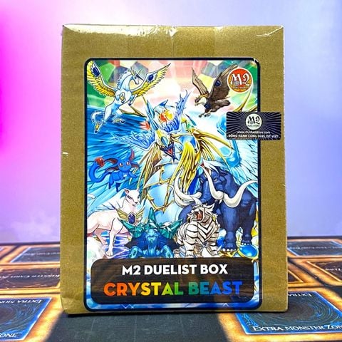 Hộp thẻ bài Yugioh M2 Duelist Box CRYSTAL BEAST Structure Deck - Chính hãng M2 DUEL Store