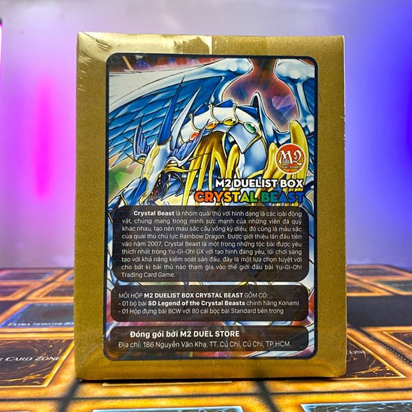 Hộp thẻ bài Yugioh M2 Duelist Box CRYSTAL BEAST Structure Deck - Chính hãng M2 DUEL Store