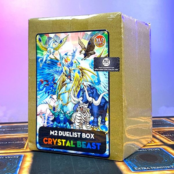 Hộp thẻ bài Yugioh M2 Duelist Box CRYSTAL BEAST Structure Deck - Chính hãng M2 DUEL Store