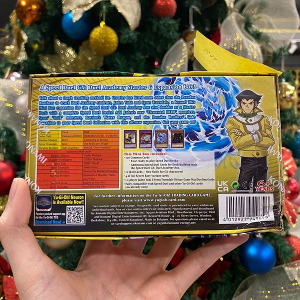 036 Hộp thẻ bài Yugioh Speed Duel GX: Midterm Paradox Box - SGX2 - Móp Góc