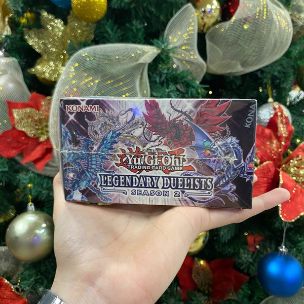 081 Hộp thẻ bài Yugioh Legendary Duelists: Season 2 USA - Chính Hãng Konami