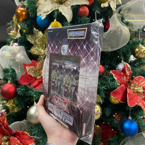 072 Hộp thẻ bài Yugioh Legendary Duelists: Season 2 - Xúc Xắc KC - Anh Quốc - Chính Hãng Konami