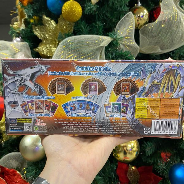 035 Hộp thẻ bài Yugioh Speed Duel GX: Duel Academy Box - UK - Móp góc