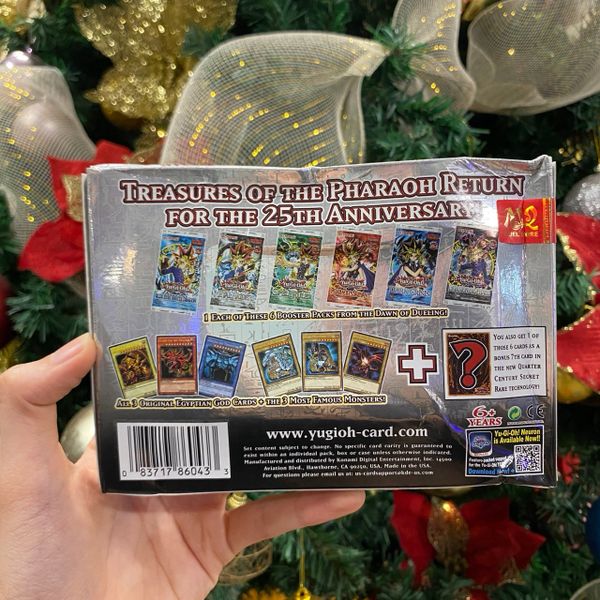 019 Hộp thẻ bài Yugioh Legendary Collection: 25th Anniversary Edition - LC01 - USA - Hộp móp