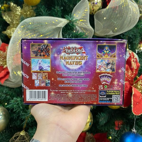003 Hộp thẻ bài Yugioh Magnificent Mavens - Hộp móp