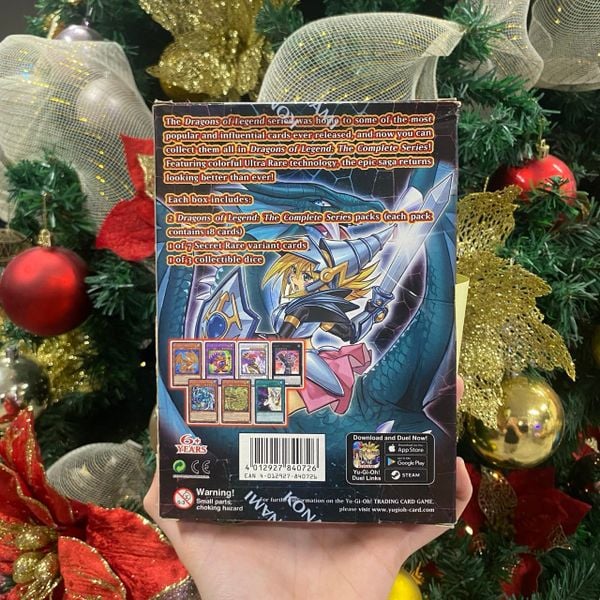013 Hộp thẻ bài Yugioh Dragons of Legend: The Complete Series - Xúc Xắc Xanh - Hộp Móp