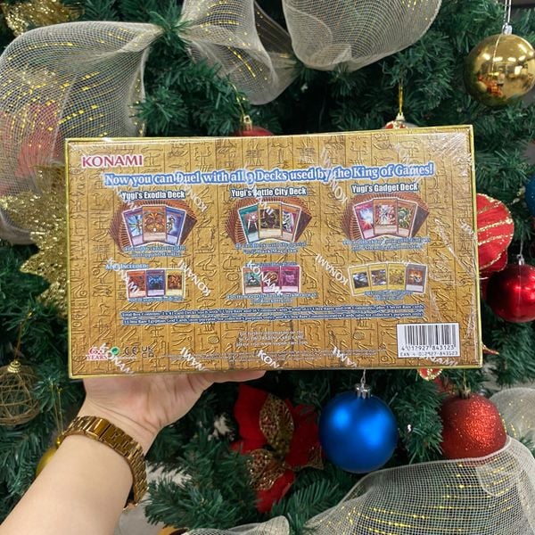 074 Hộp thẻ bài Yugioh Legendary Deck 1 - Yugi's Legendary Decks 2021 - Rách góc