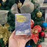 028 Bọc bài Standard Size Classic Sleeves - Clear - Chính hãng Dragon Shield - Hộp móp