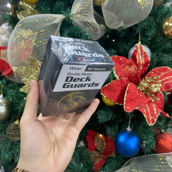 042 Hộp đựng bài Double Matte - Giấy - Móp Hộp