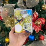 038 Hộp đựng bài Dragon Ball Super Father-Son Kamehameha - Bạc Màu