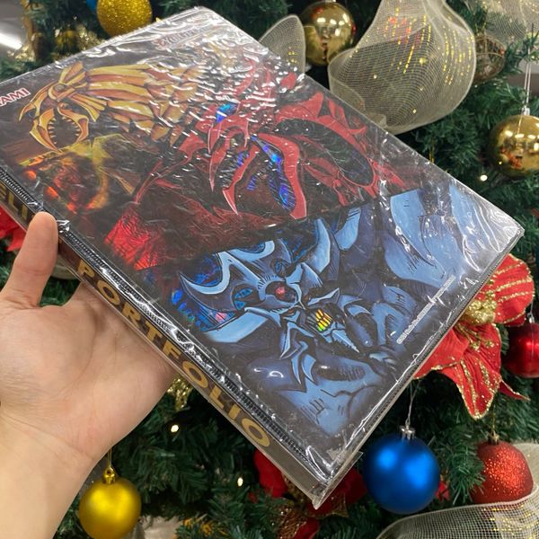 053 Album sưu tập Yugioh Egyptian God Slifer, Obelisk, & Ra 9-Pocket Duelist Portfolio - Mất Seal