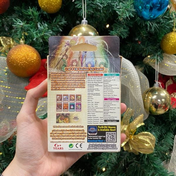 011 Hộp thẻ bài Yugioh Spirit Charmers Structure Deck - Bung nắp hộp