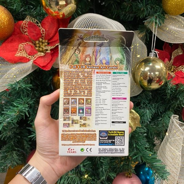 014 Hộp thẻ bài Yugioh Spirit Charmers Structure Deck - USA - Hộp móp