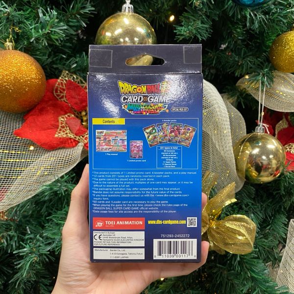 078 Hộp thẻ bài Dragon Ball Super: MIRACULOUS REVIVAL