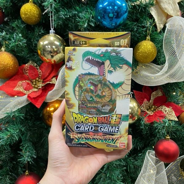 001 Hộp thẻ bài Dragon Ball Super Shenron's Advent - Bạc màu