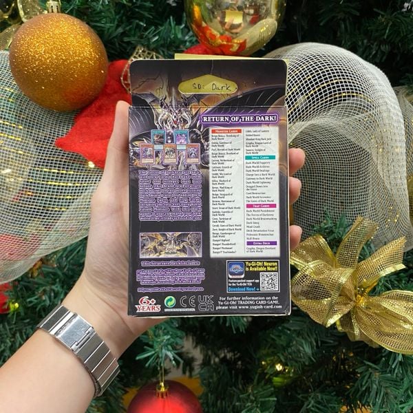 005 Hộp thẻ bài Yugioh Dark World Structure Deck - Hộp móp