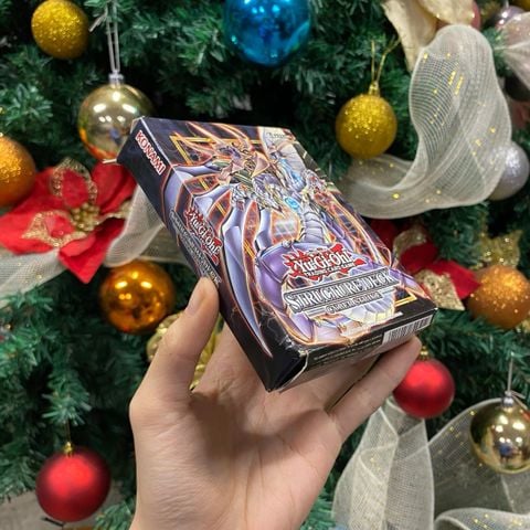 018 Hộp thẻ bài Yugioh Cyber Strike Structure Deck - UK - Hộp Móp