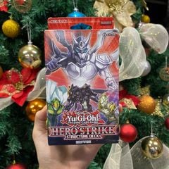 022 Hộp thẻ bài Yugioh Hero Strike Structure Deck - Hộp móp