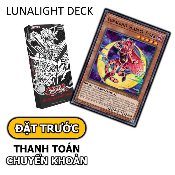 [ĐẶT TRƯỚC] Hộp thẻ bài Yugioh TCG Legendary Arc-V Decks - LAVD Chính hãng Konami - Dự kiến giao hàng 17/08/2026