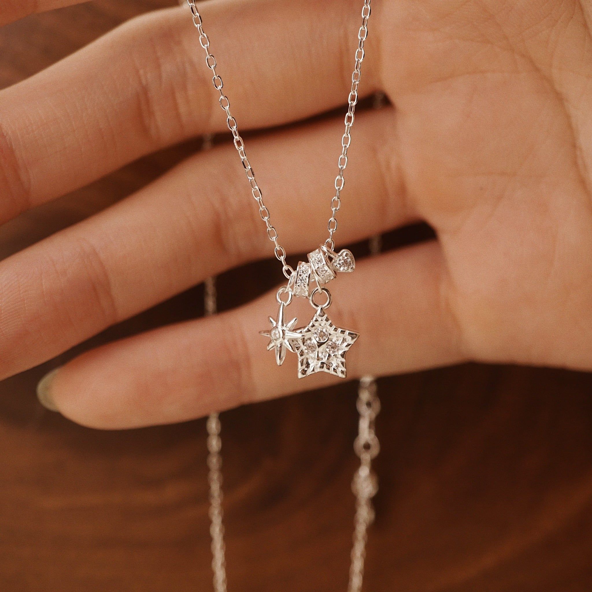  STARLIGHT SNOW NECKLACE (S) 