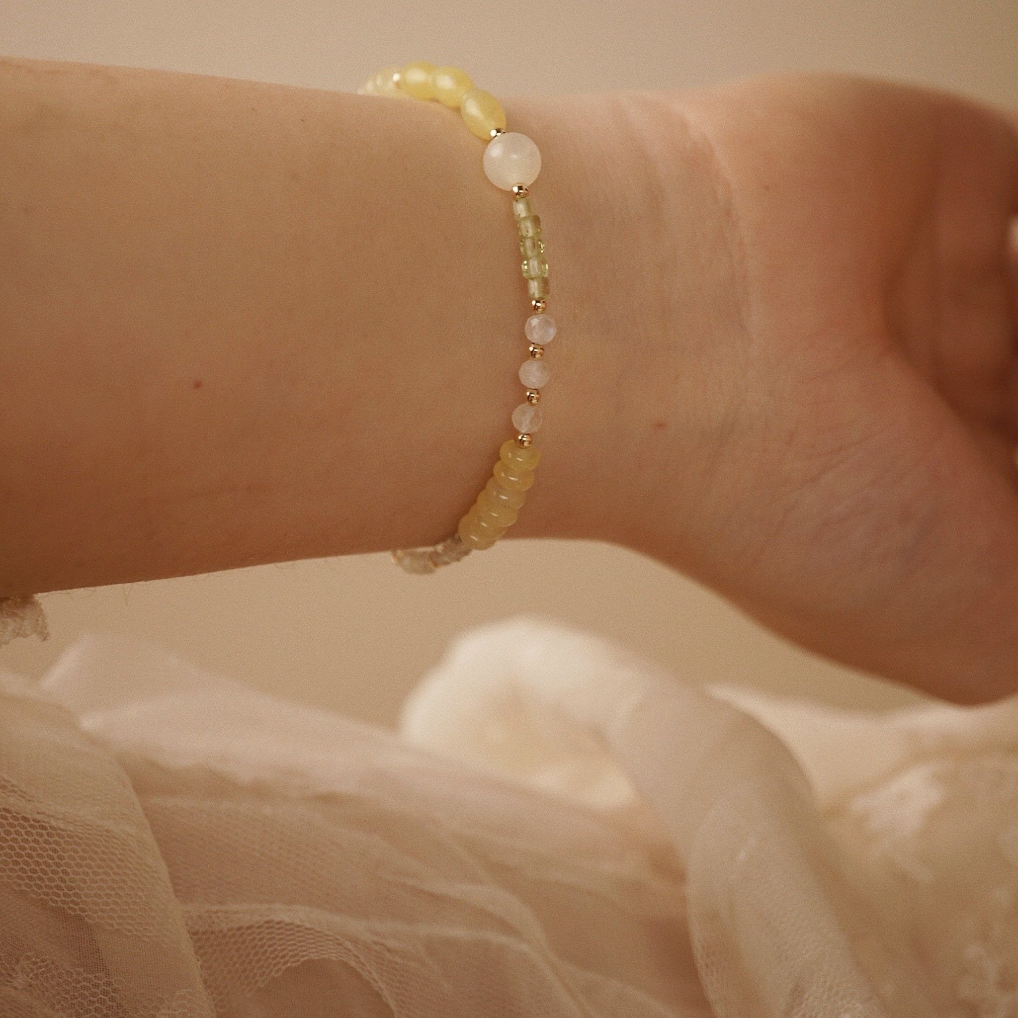  LIME YELLOW PALETTE BRACELET 
