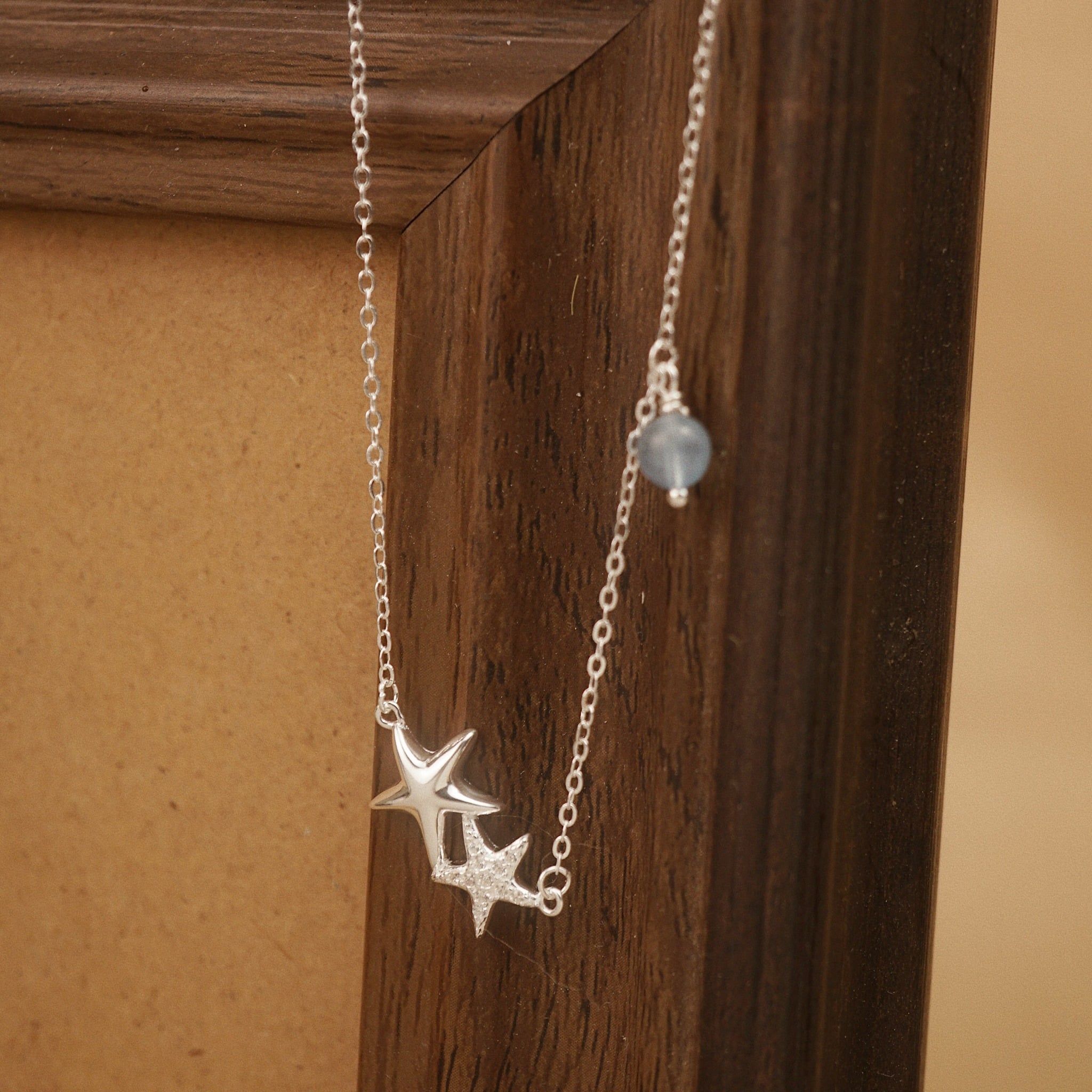  TWIN STAR NECKLACE (S) 
