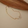  FLOWER PEARL ORBIT BRACELET 