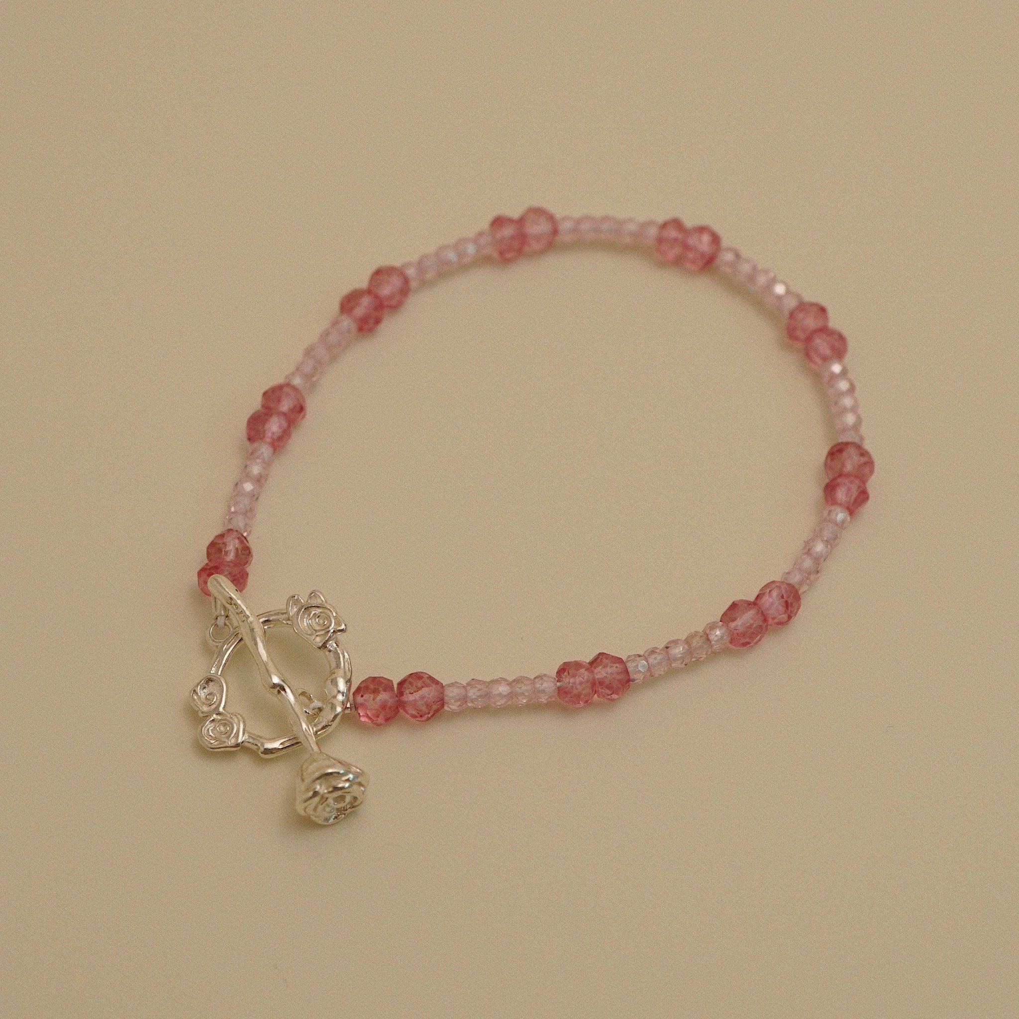  DELICATE ROSE CLASP BRACELET (S) 