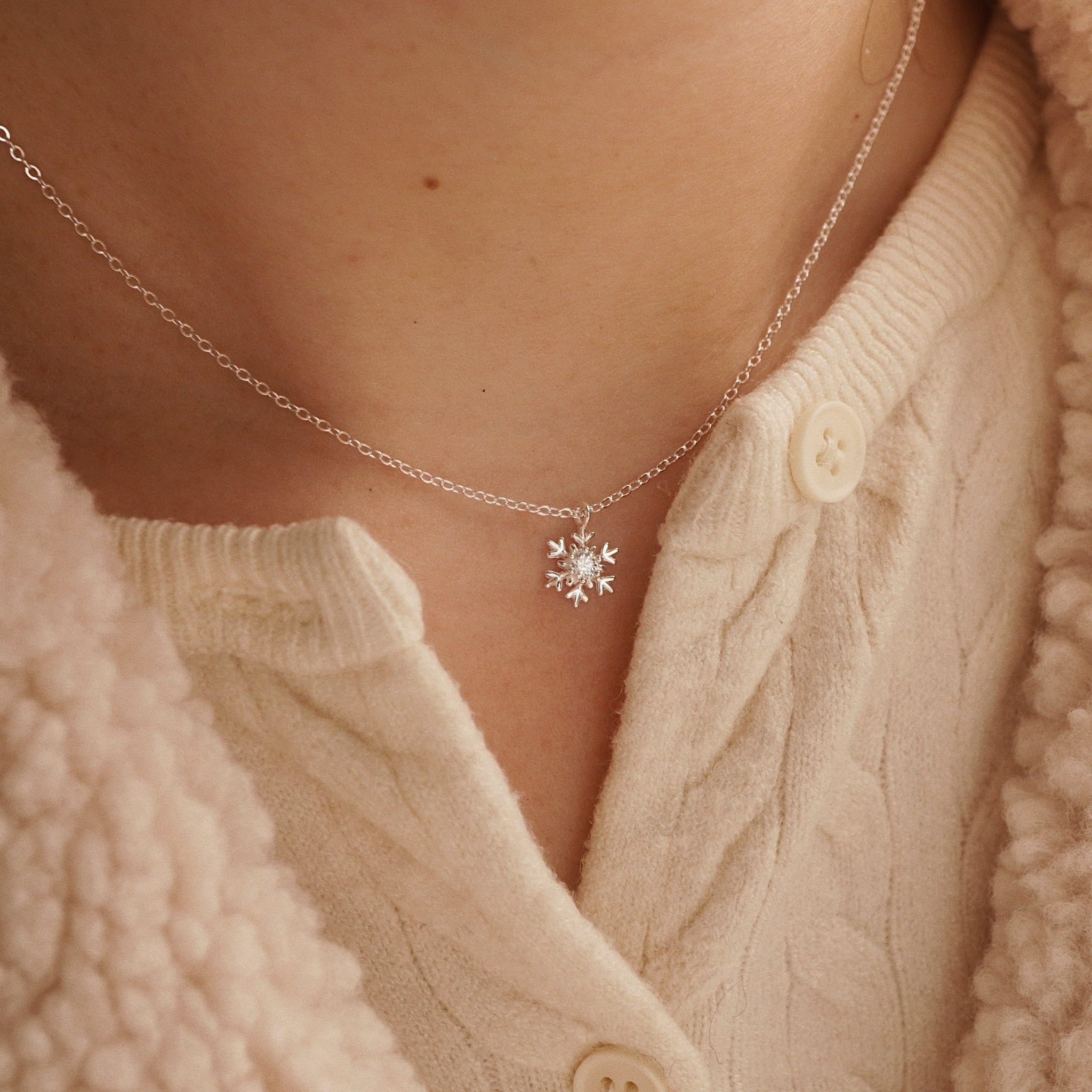  SNOWFLAKE NECKLACE (S) 