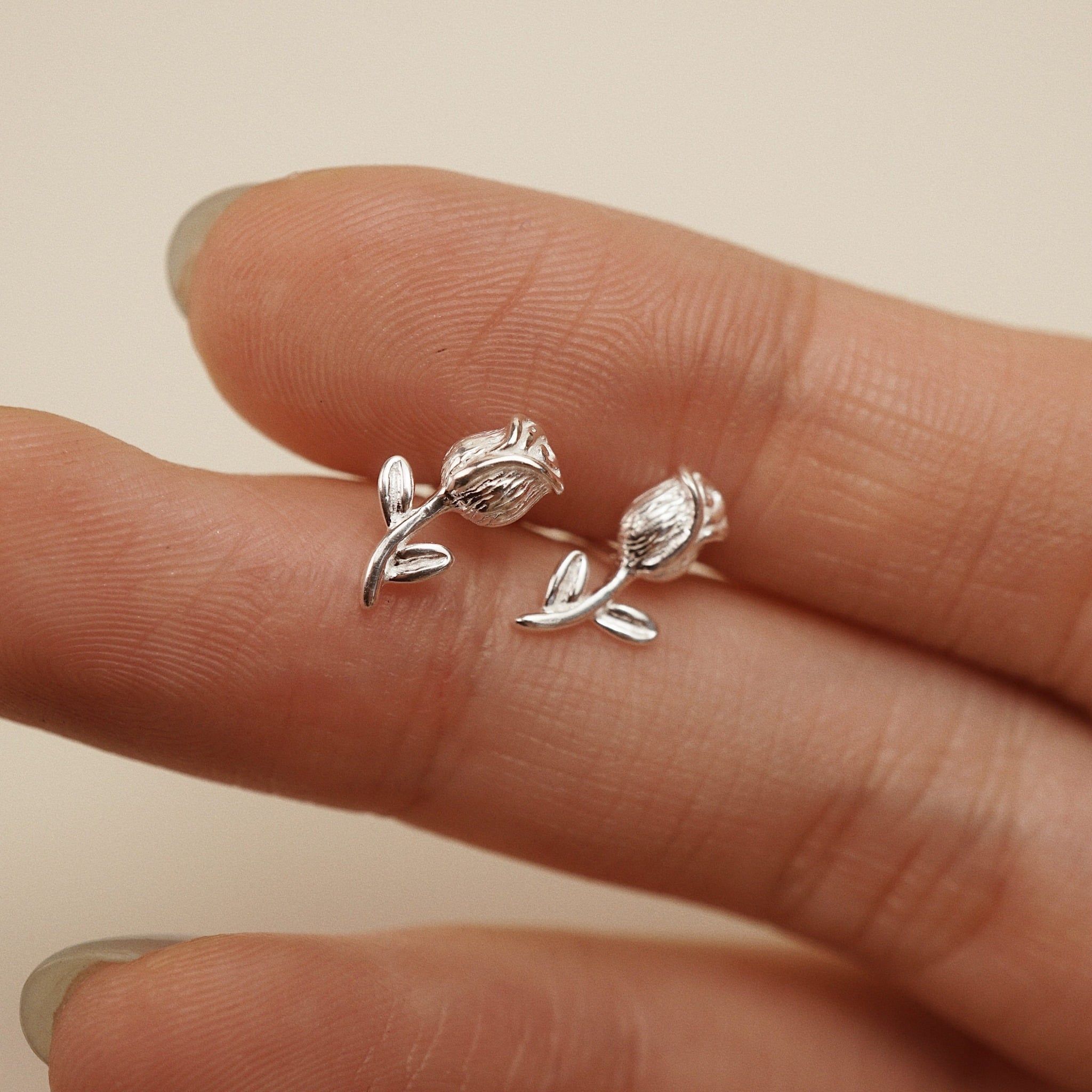  ROSE EARRINGS (S) 