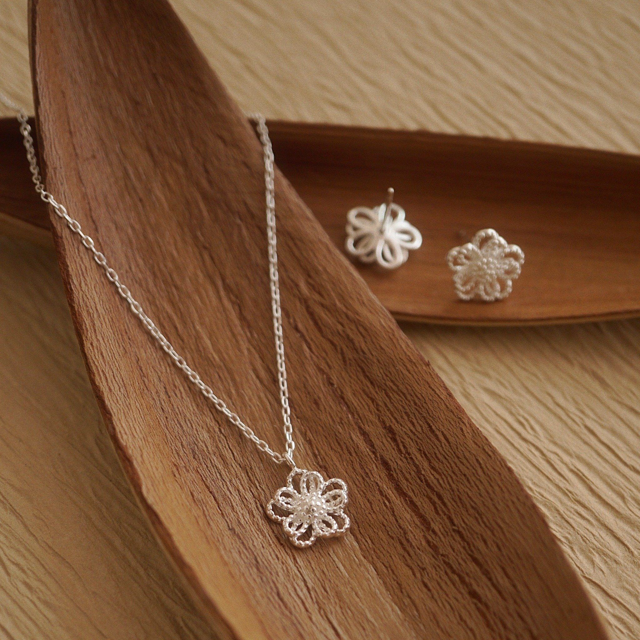  FLOWERLACE EARRINGS (S) 