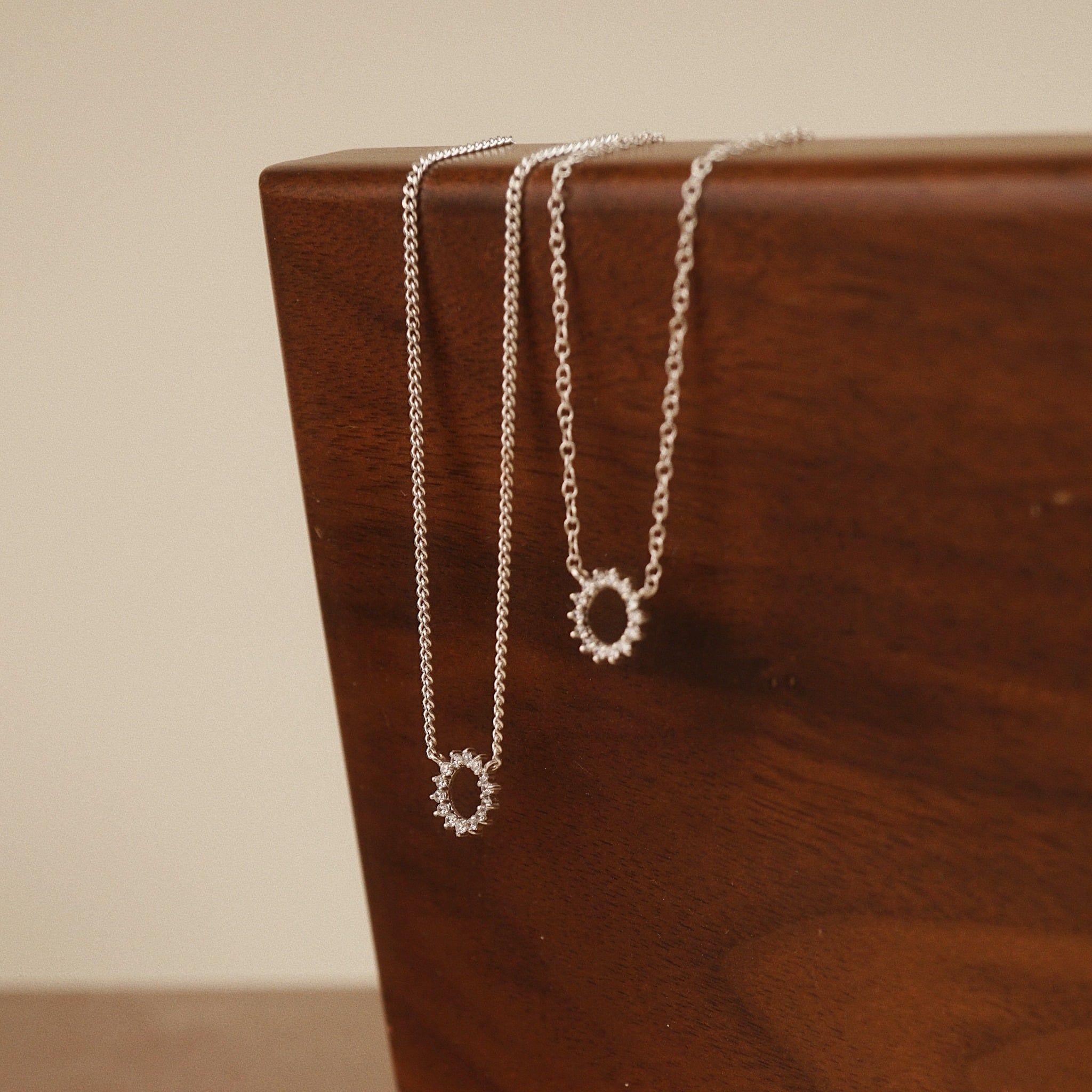  SUNFLOWER CURB NECKLACE (S) 