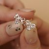  BOW DROP EARRINGS (S) 