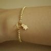  TEDDY BEAR - TOGGLE CLASP BEADED BRACELET 