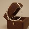  STARDUST - BAROQUE PEARL MIX ORBIT BRACELET 