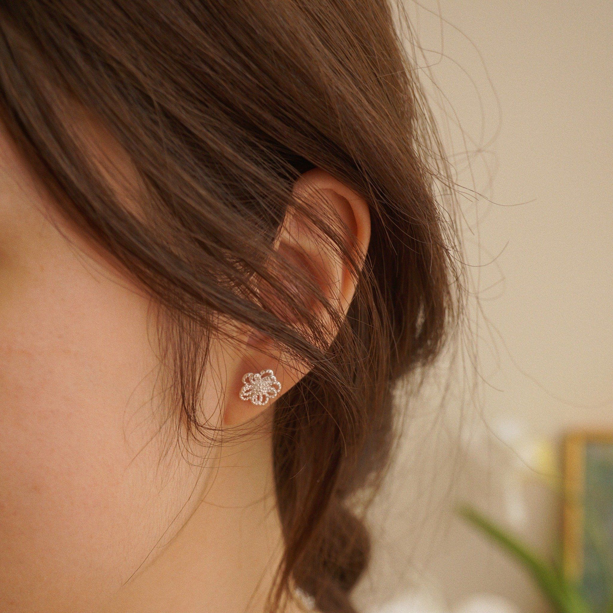  FLOWERLACE EARRINGS (S) 