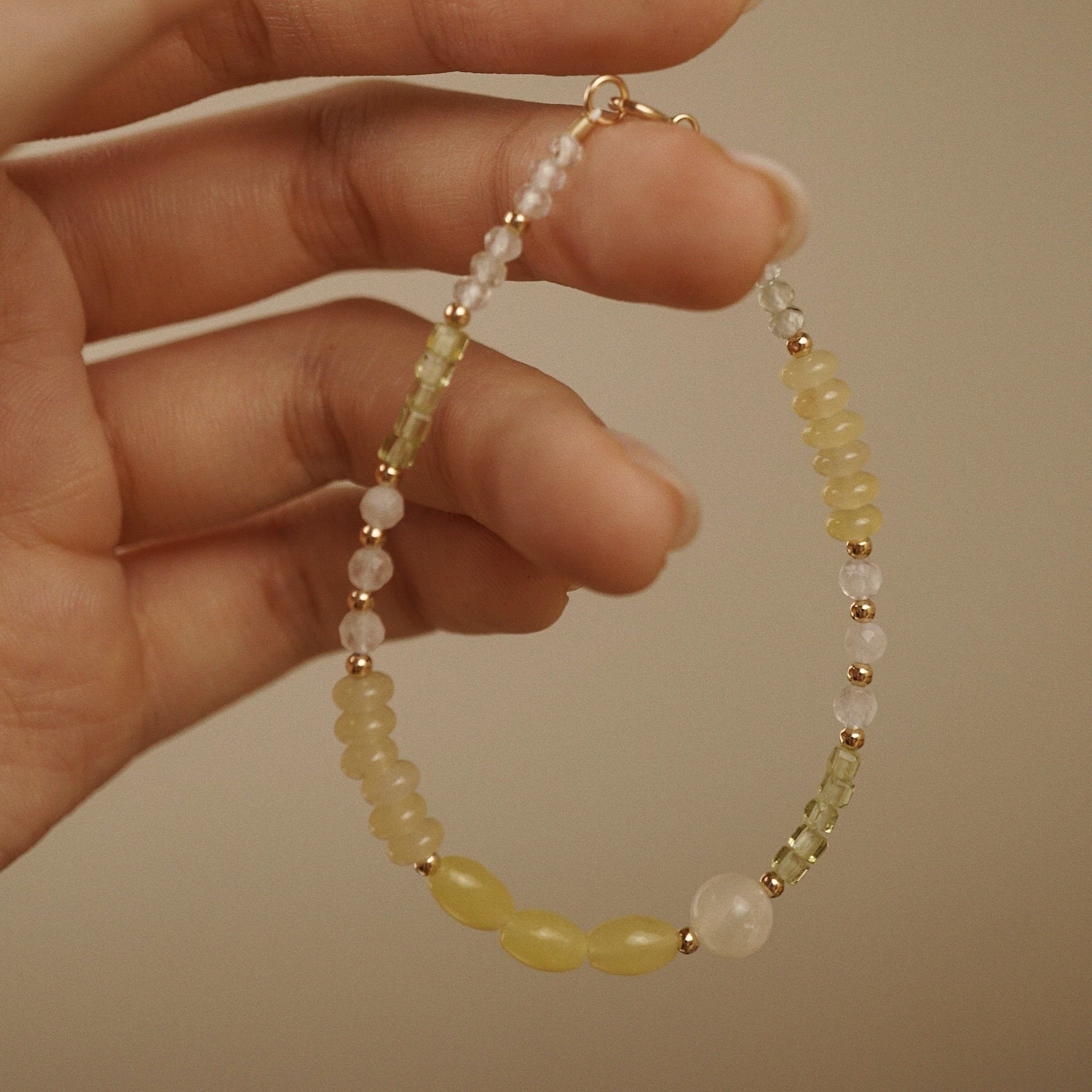  LIME YELLOW PALETTE BRACELET 