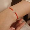  FORTUNE KNOT RED LUCKY STRING BRACELET - 06 