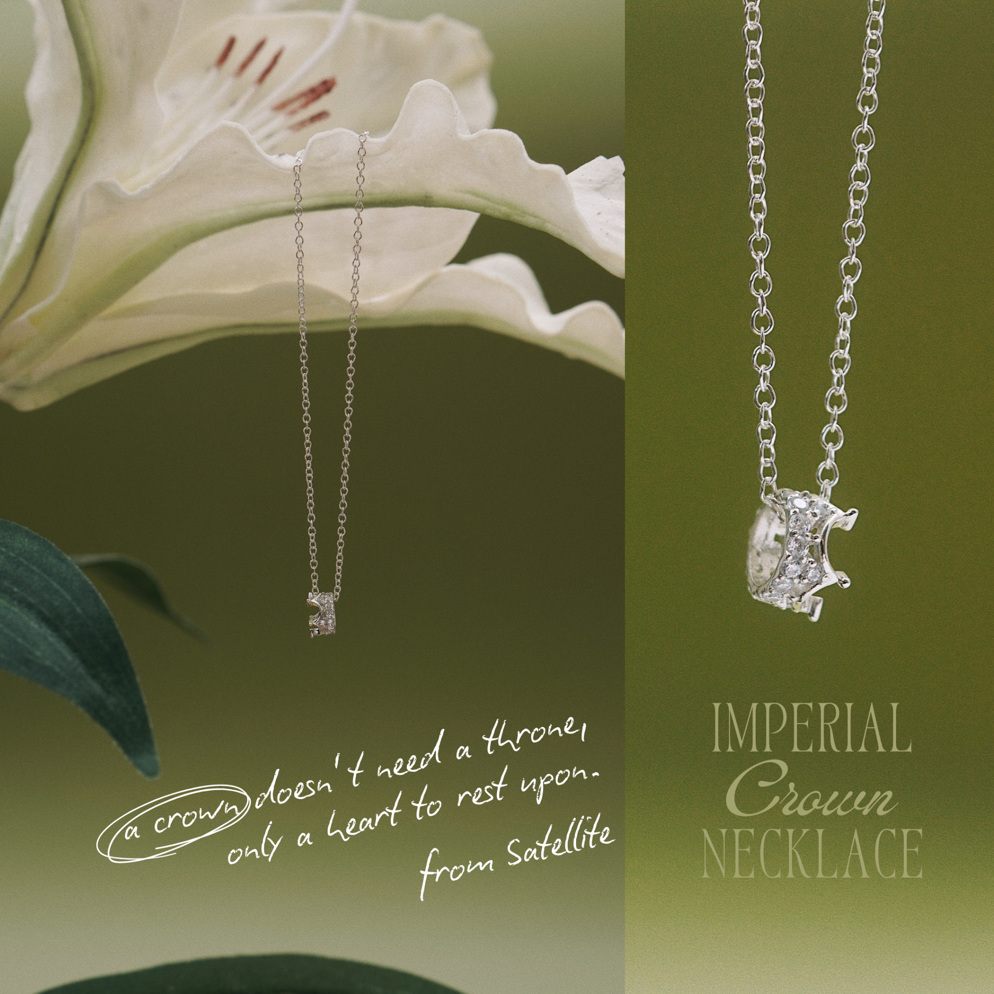  IMPERIAL CROWN NECKLACE (S) 