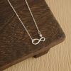  FALLING STAR INFINITY NECKLACE (S) 