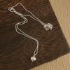  PUFF HEART BEADED CHAIN NECKLACE (S) 