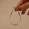  AQUA PALETTE HEART LOCK BRACELET (S) 