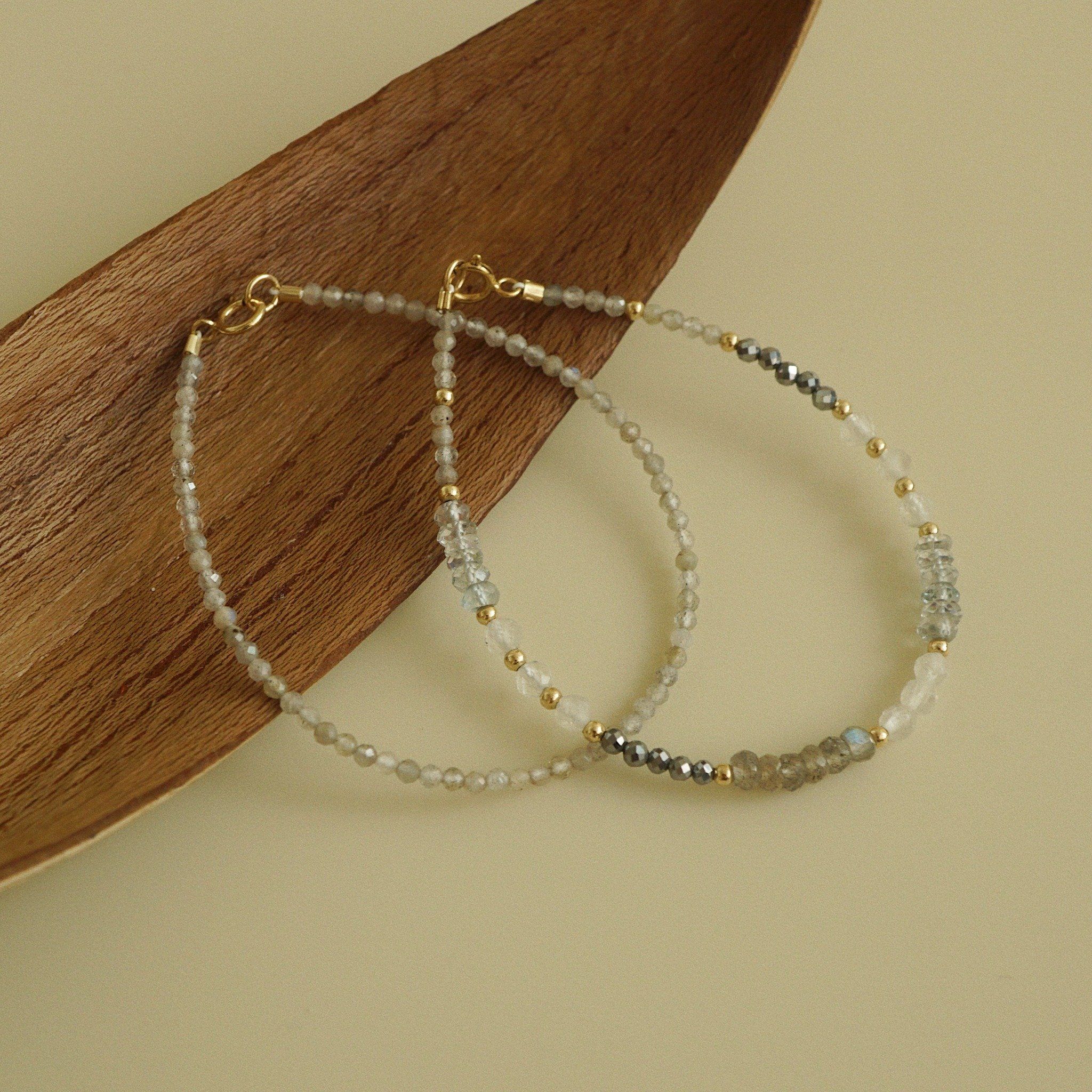  SILVER GREY PALETTE BRACELET 