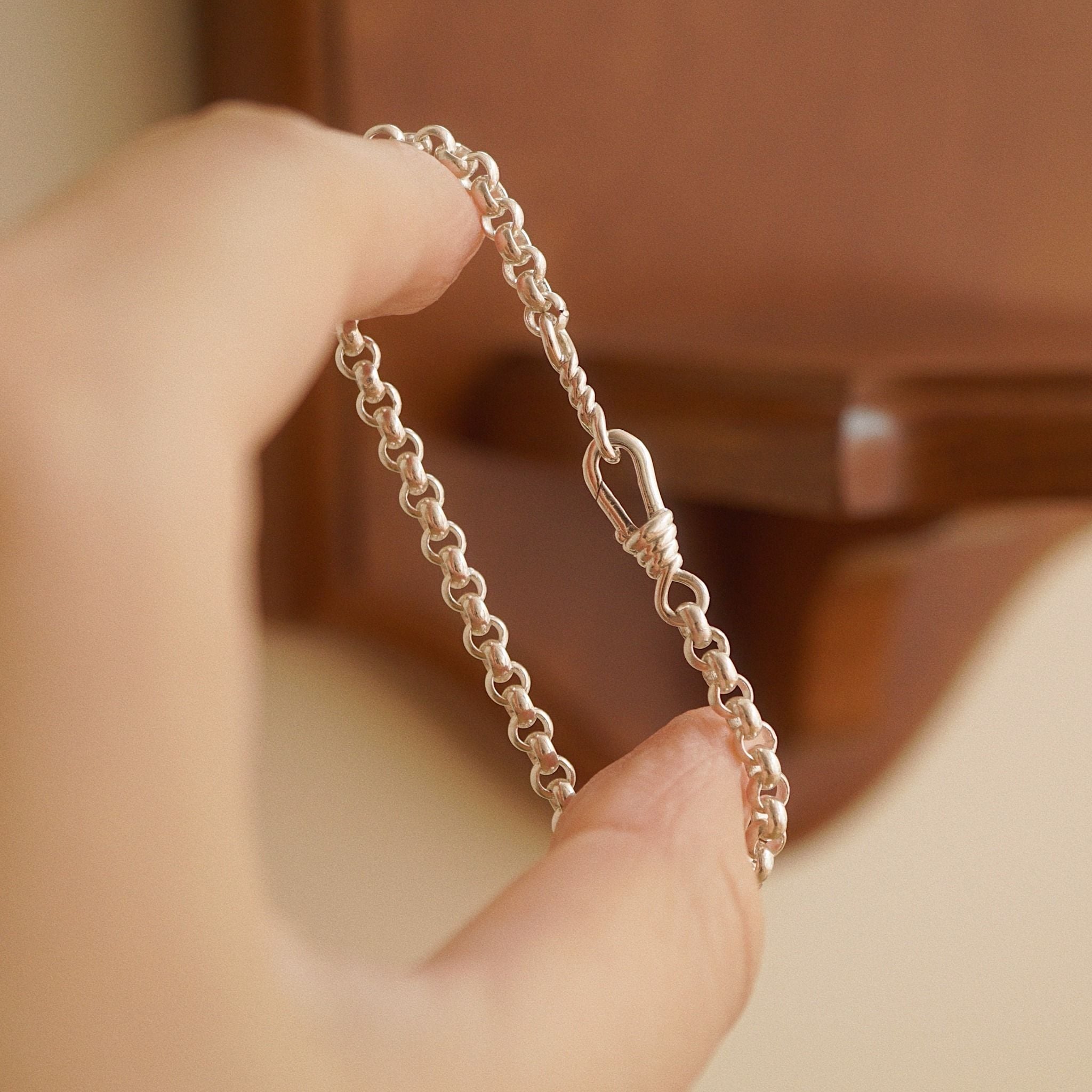  TWIST LOCK - ROLO CHAIN BRACELET (S) 