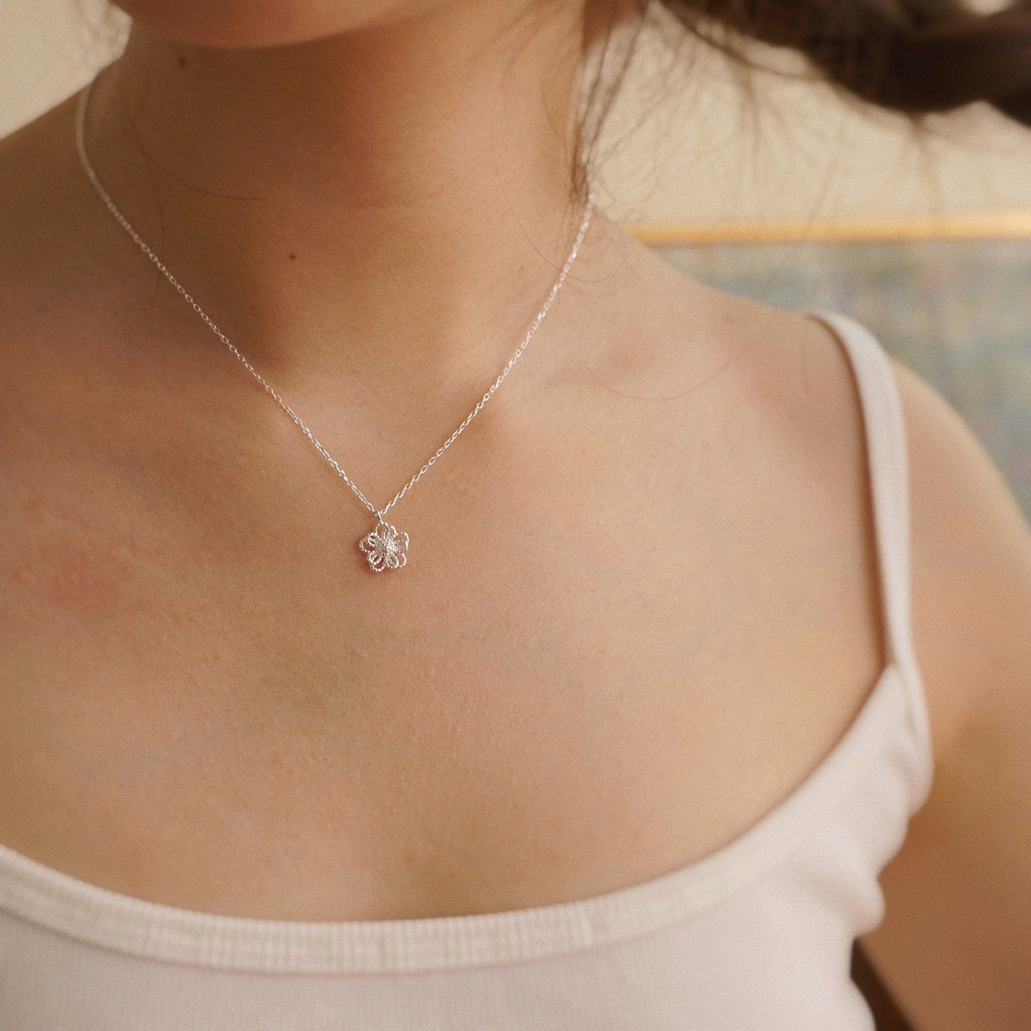  FLOWERLACE NECKLACE (S) 