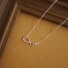  FALLING STAR INFINITY NECKLACE (S) 