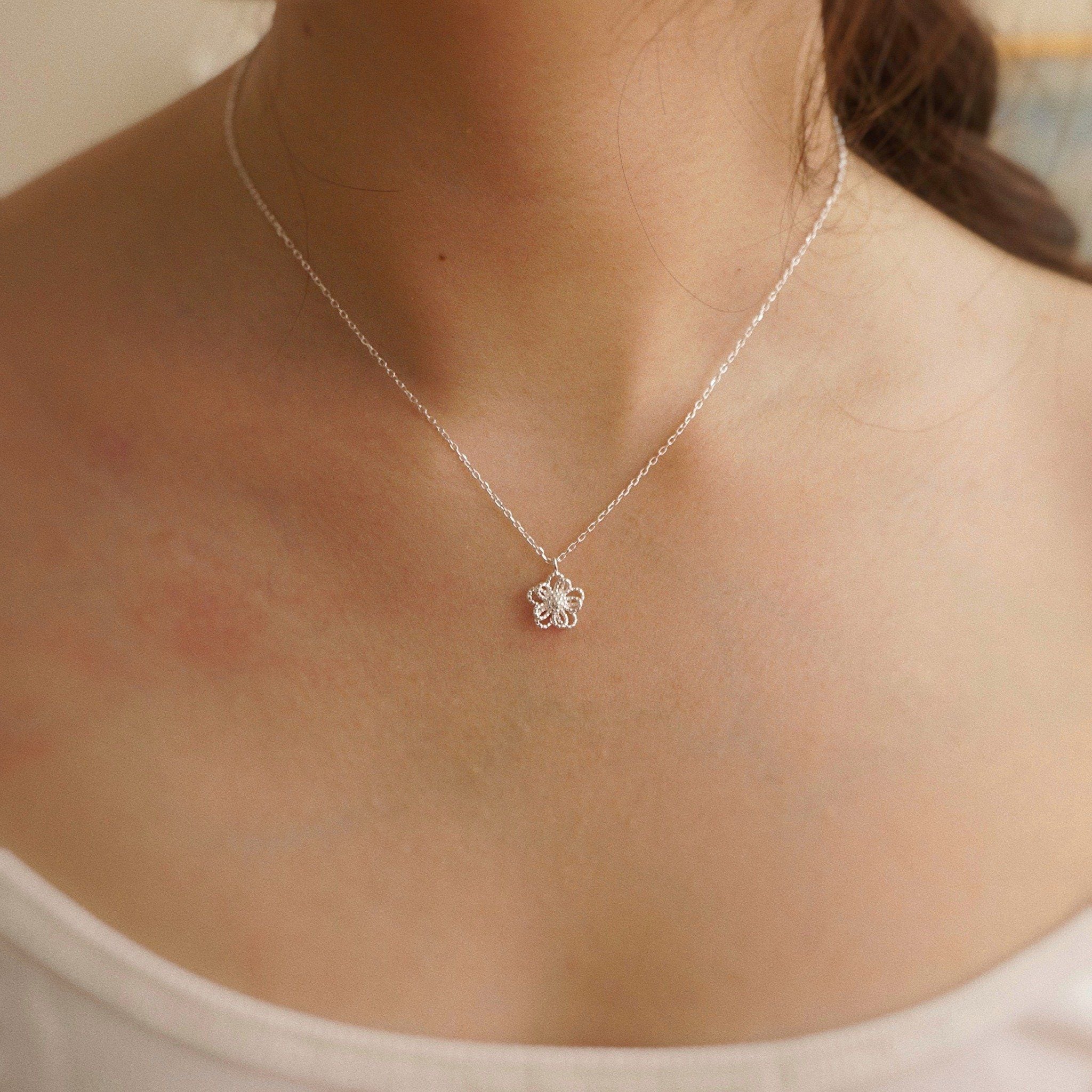  FLOWERLACE NECKLACE (S) 
