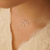  DANCING RIBBON NECKLACE (S) 